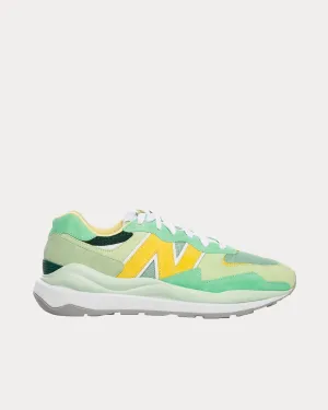 57/40 Agave with Green Low Top Sneakers