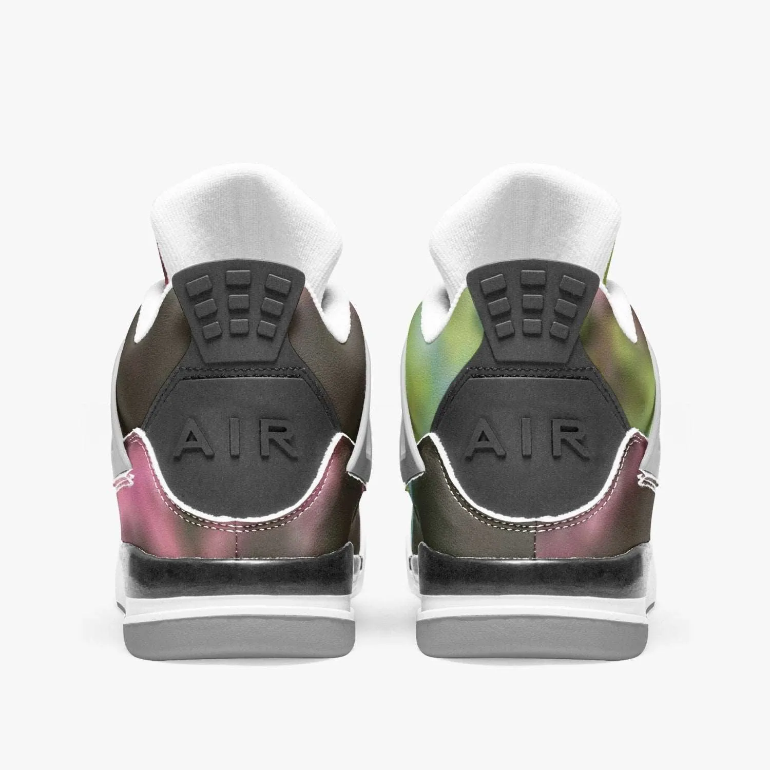 699. AJ4 Basketball Sneakers -Grey Sole