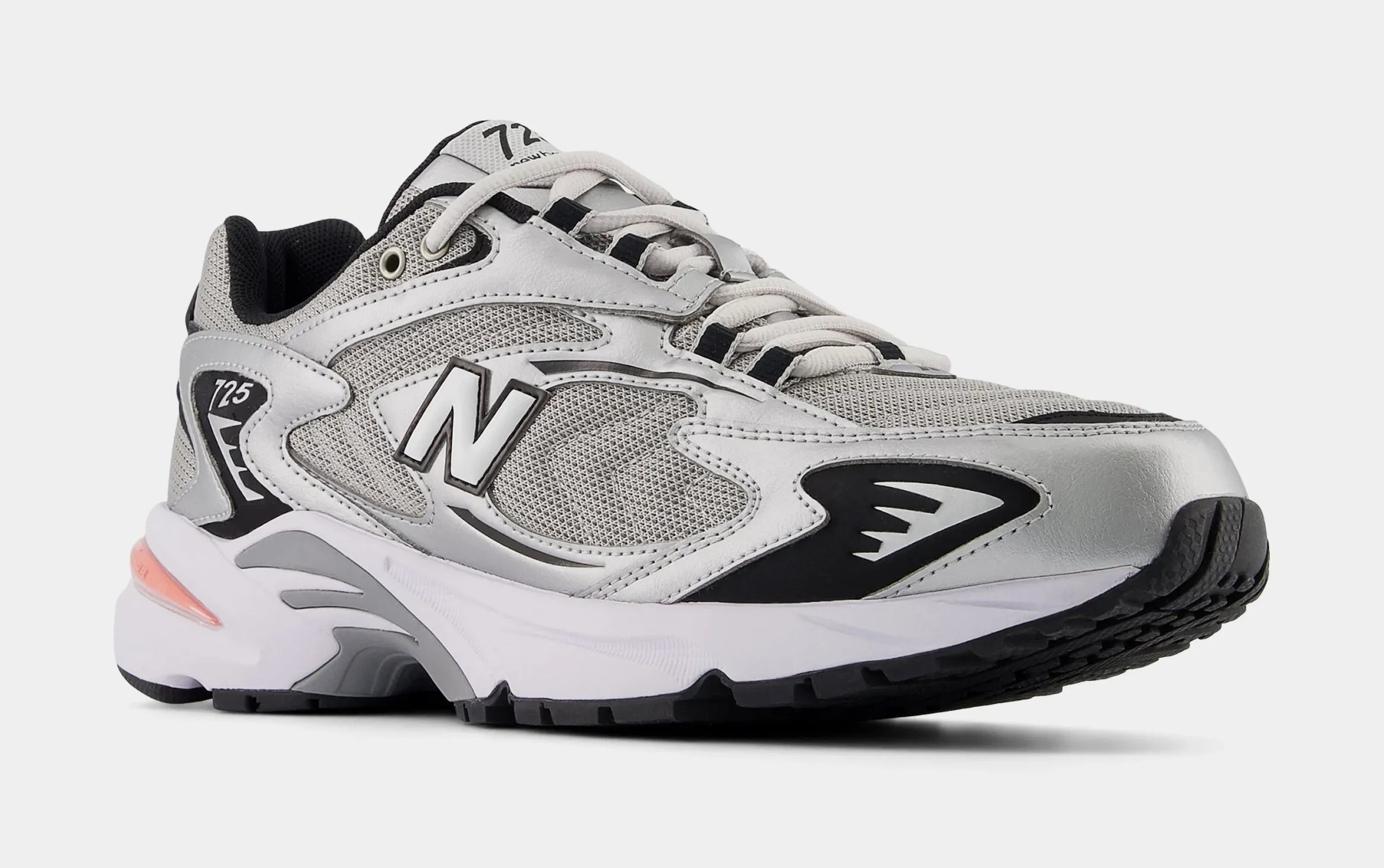 725V1 Mens Running Shoes (Silver/Black)