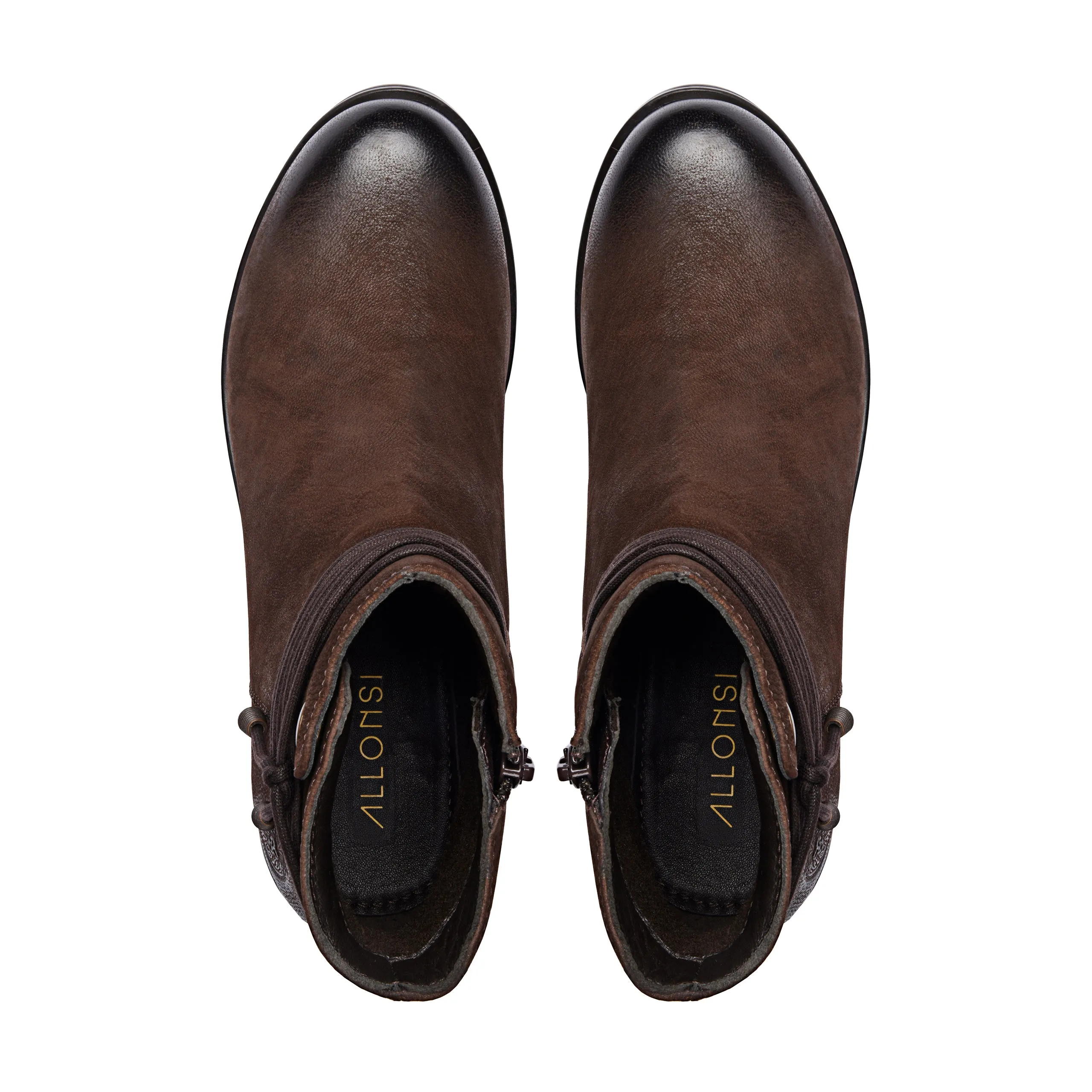 Adele Block Heel Ankle Boots