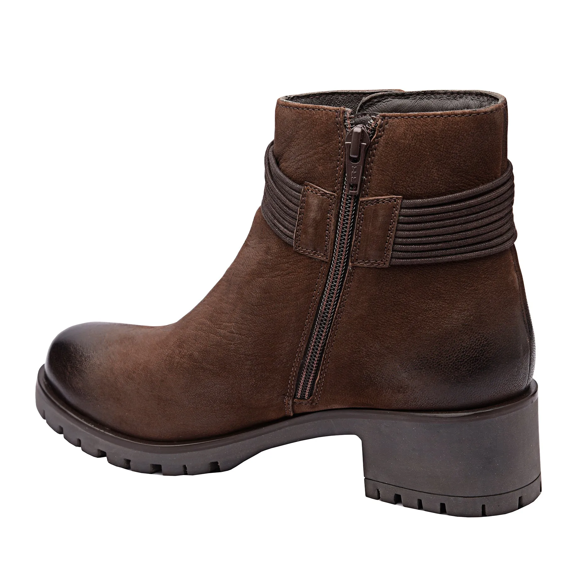 Adele Block Heel Ankle Boots