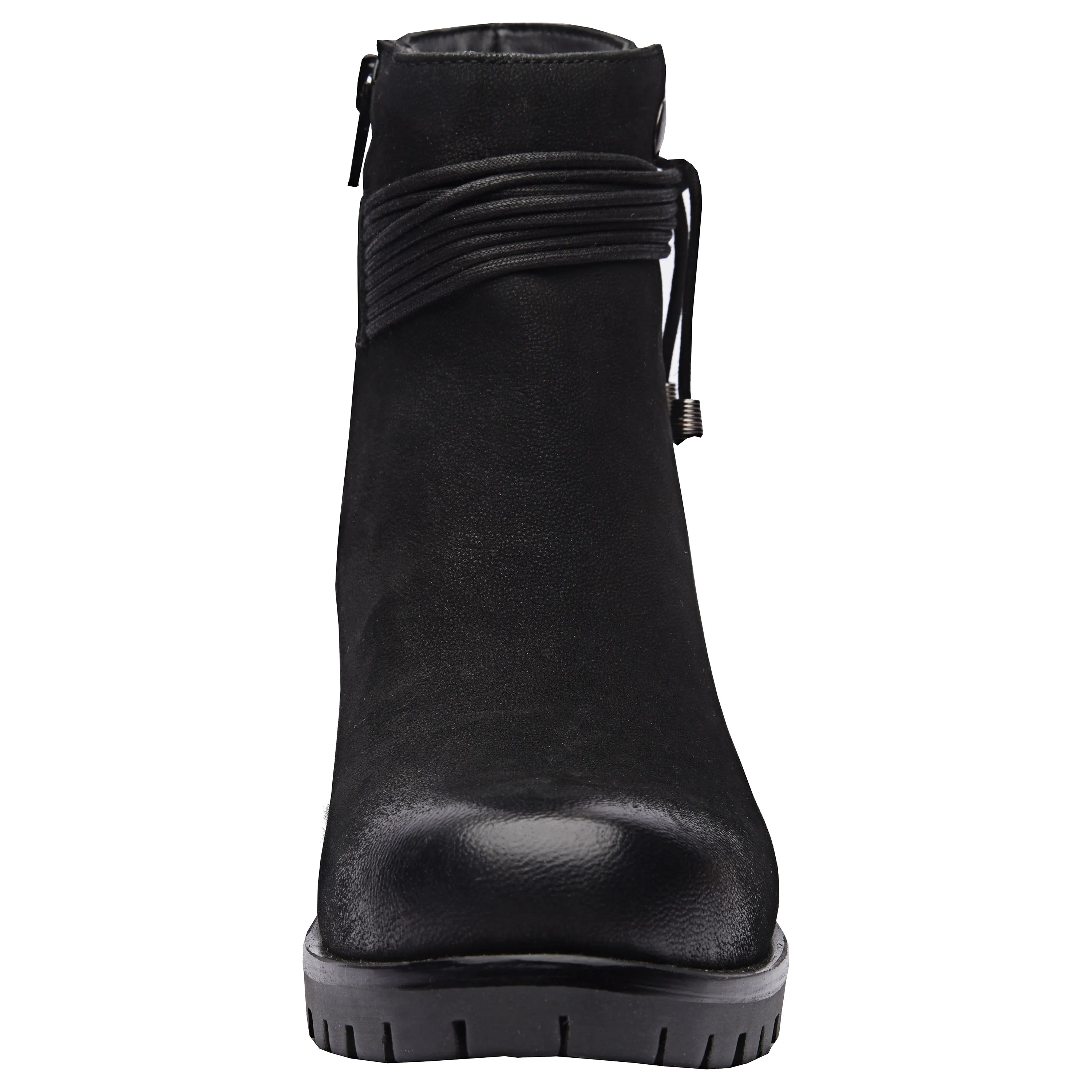 Adele Block Heel Ankle Boots
