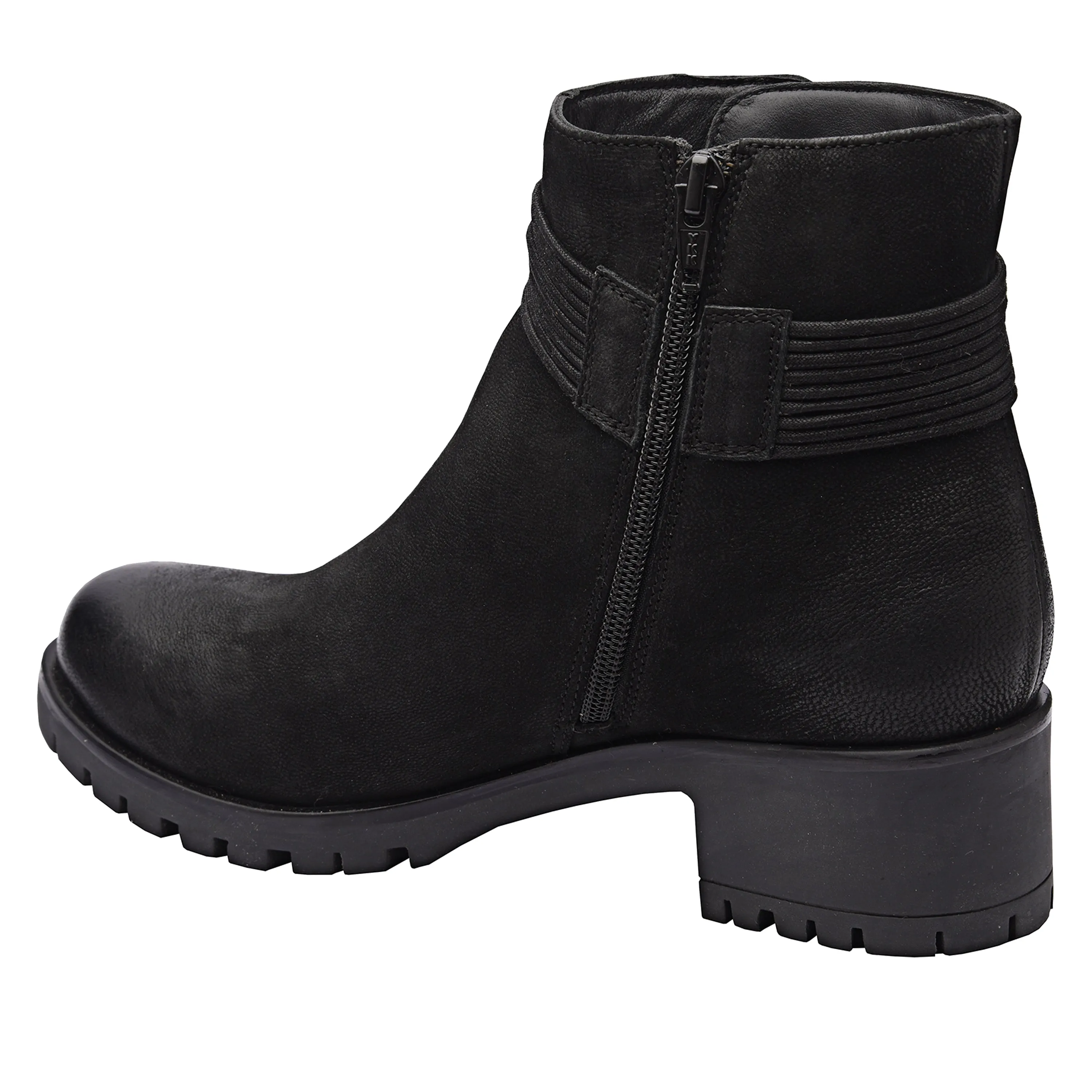 Adele Block Heel Ankle Boots