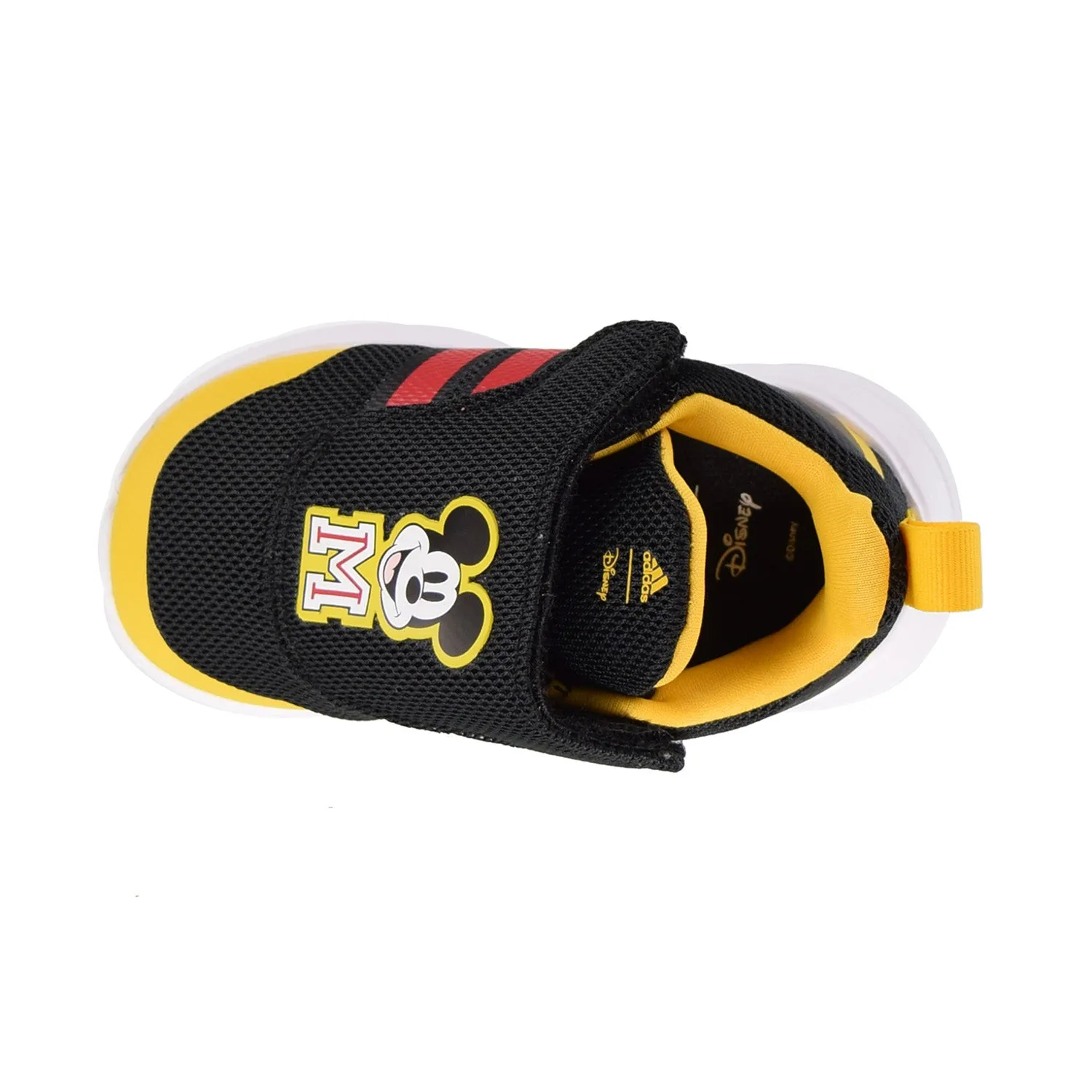Adidas FortaRun x Disney Mickey Mouse Toddlers Shoes Core Black-Better Scarlet