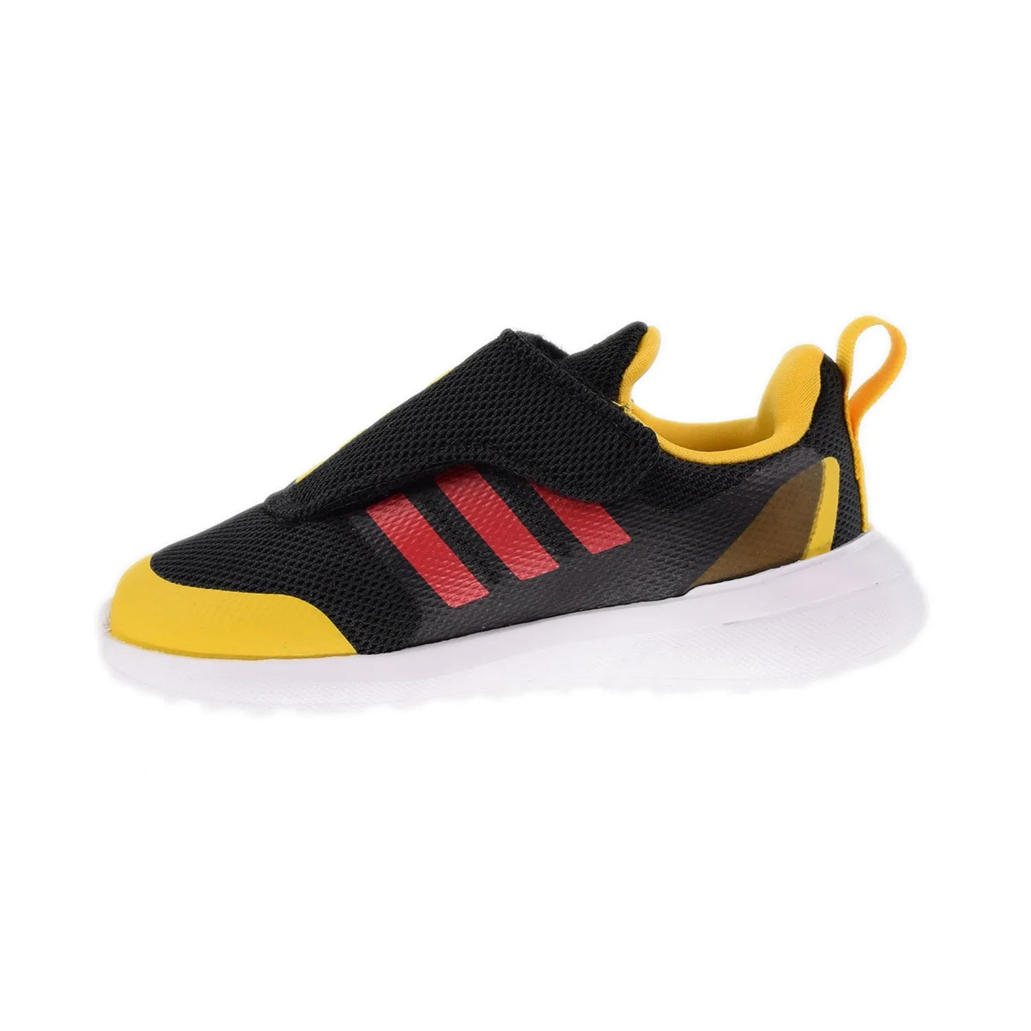 Adidas FortaRun x Disney Mickey Mouse Toddlers Shoes Core Black-Better Scarlet