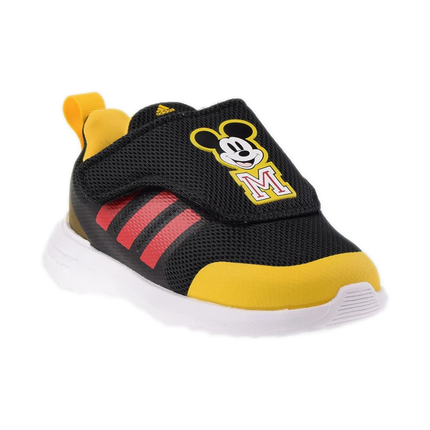 Adidas FortaRun x Disney Mickey Mouse Toddlers Shoes Core Black-Better Scarlet