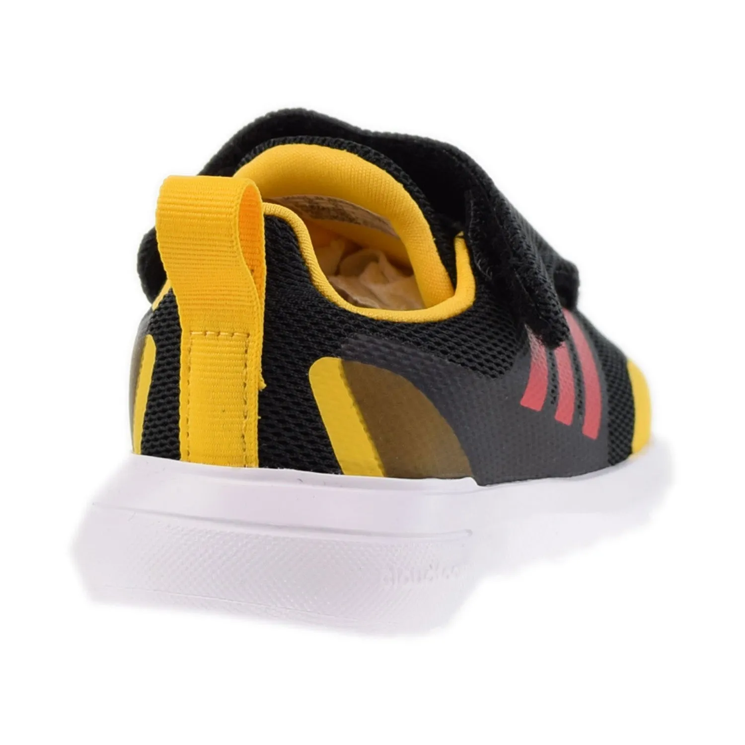 Adidas FortaRun x Disney Mickey Mouse Toddlers Shoes Core Black-Better Scarlet
