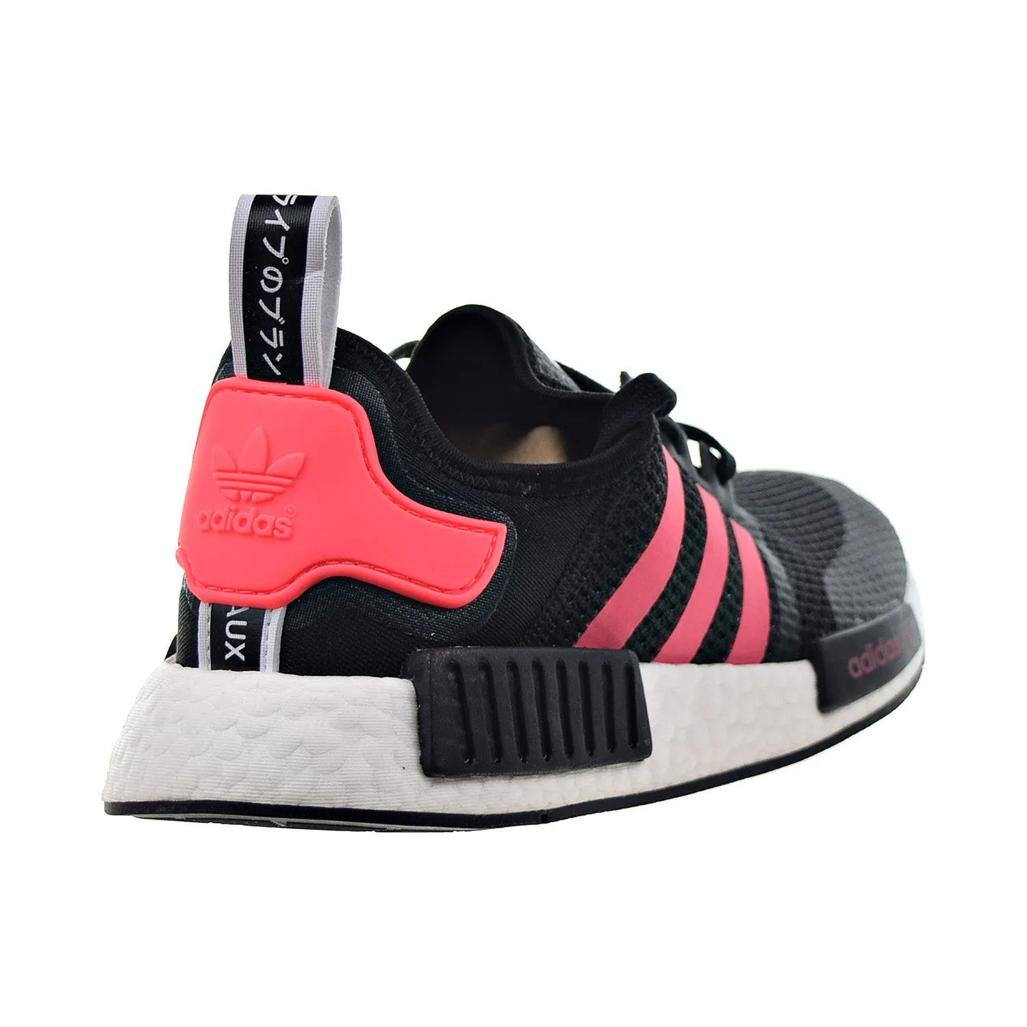 Adidas NMD_R1 Men's Shoes Core Black-Signal Pink-Cloud White