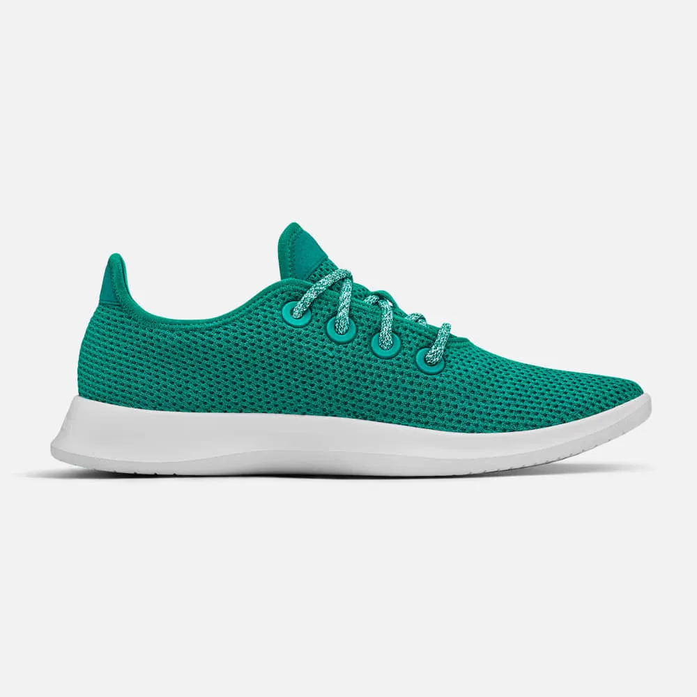 Allbirds Tree Runners - LIMITED EDITION: kauri peacock (white sole)