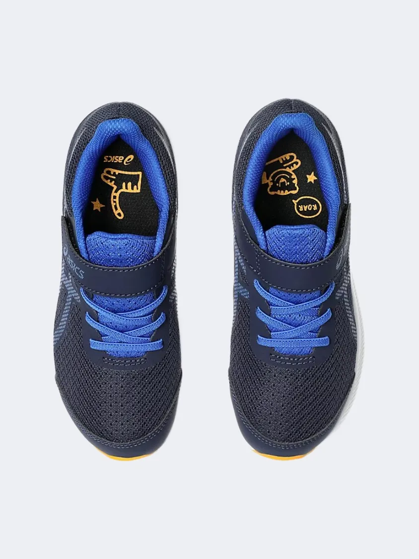 Asics Patriot 13 Ps-Boys Running Shoes Midnight/Blue Coast