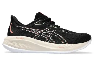 Asics Women's GEL-CUMULUS 26 Running Shoes in Black/Dark Jade