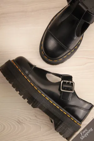 Bethan Smooth Leather Platform Mary Jane Shoes