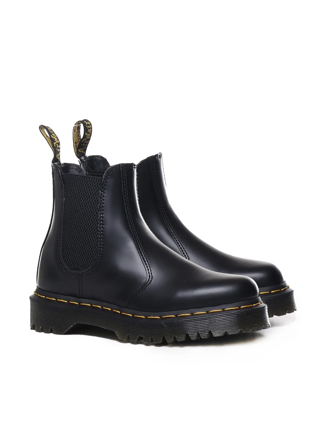 Bex Chelsea Boots Smooth Leather in Black