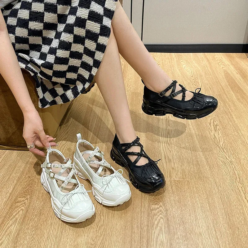 binfenxie  -  Design Summer New Round Toe Women Flats Fashion Loafers Shallow Mary Jane Shoes Soft Casual Ballet Shoes Slingback Shoes