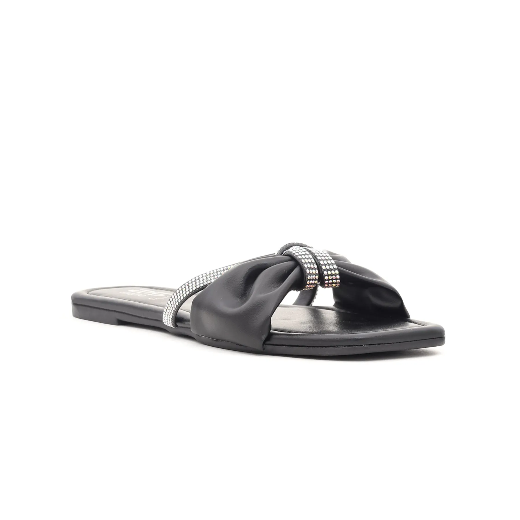 Black Casual Slipper CL1356