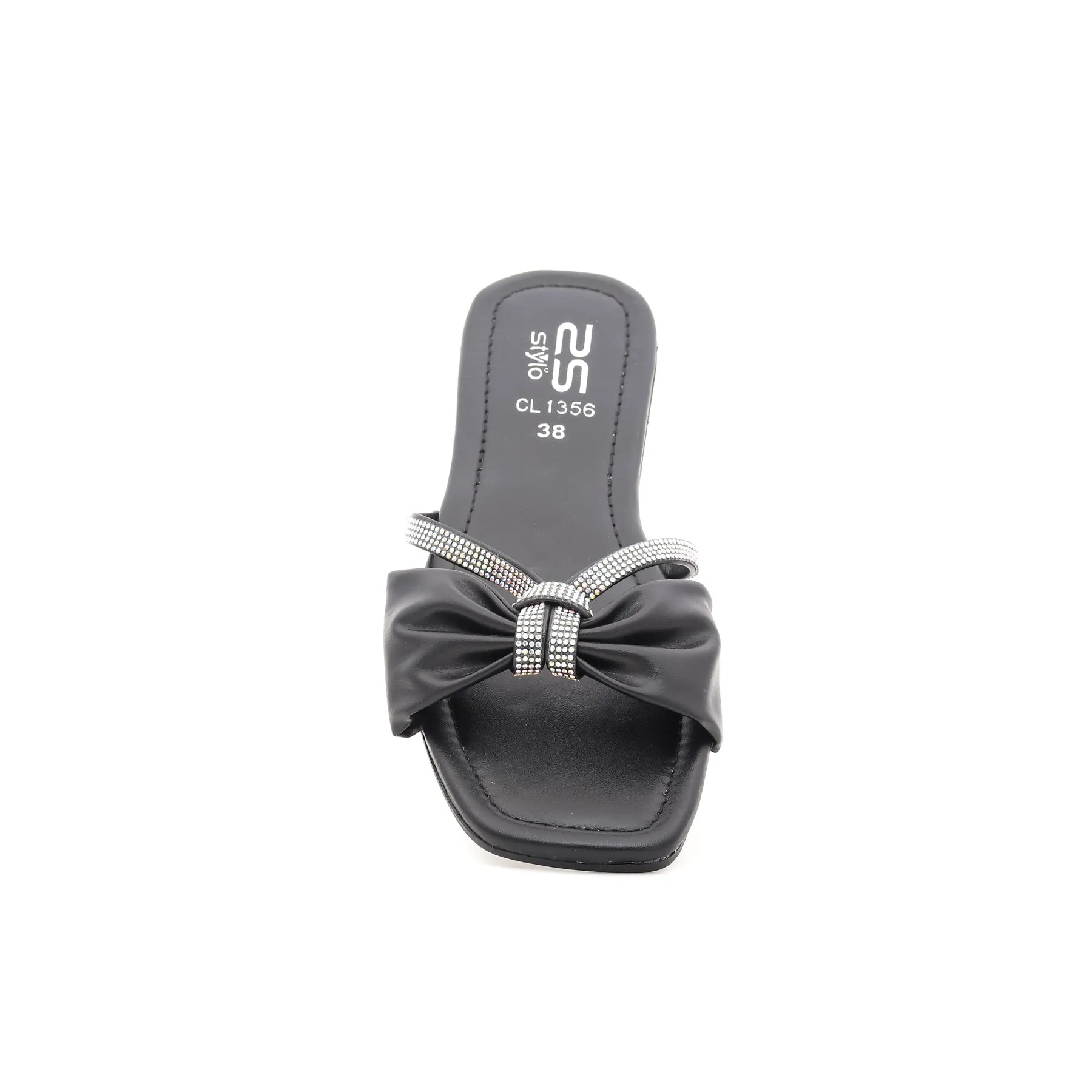 Black Casual Slipper CL1356