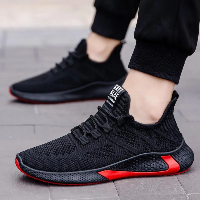 Breathable mesh casual correction sports shoes
