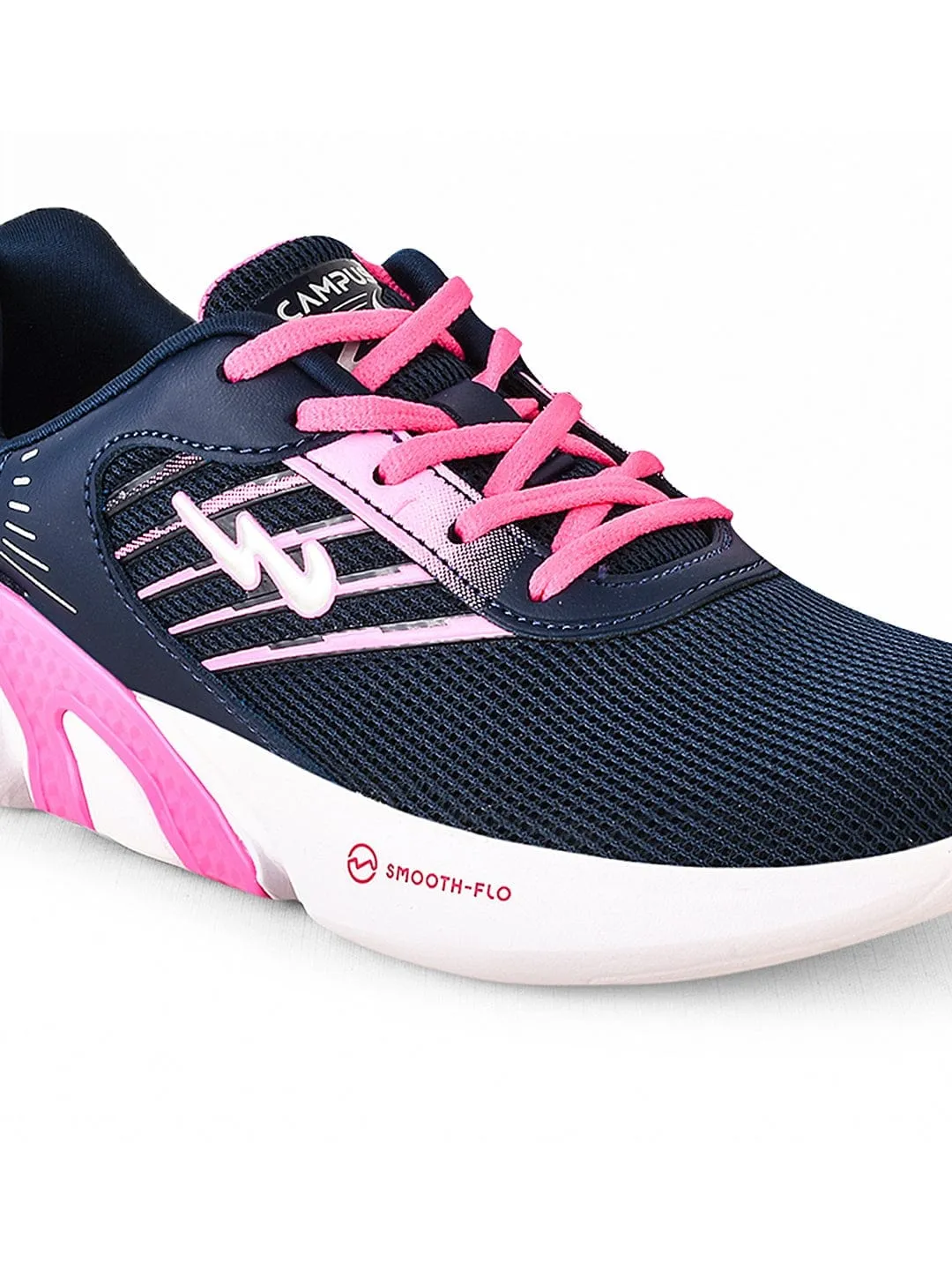 CAMP SUNSET Navy Women's Sneakers