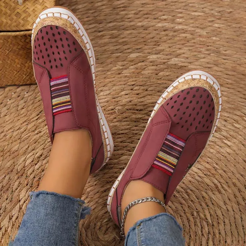 Casual Cat Print Shoes