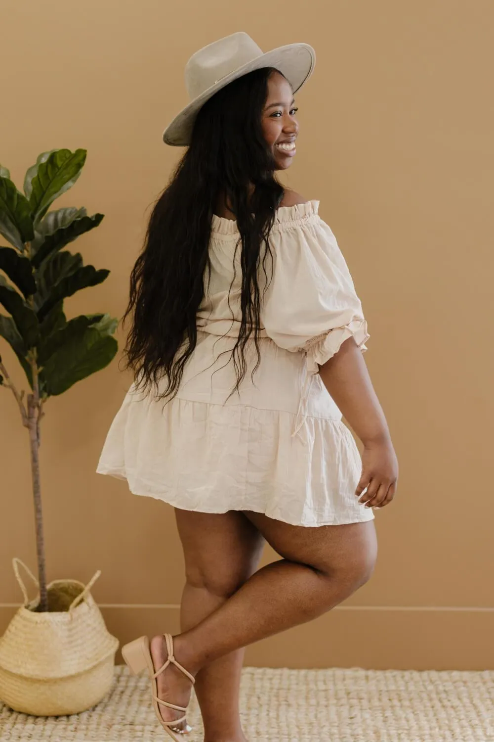 Casual Off-Shoulder Dress
