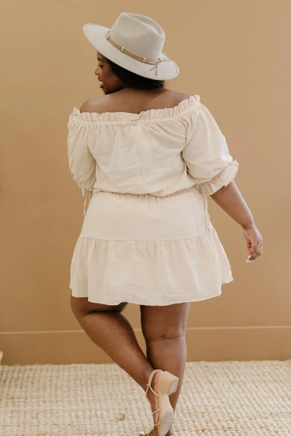 Casual Off-Shoulder Dress