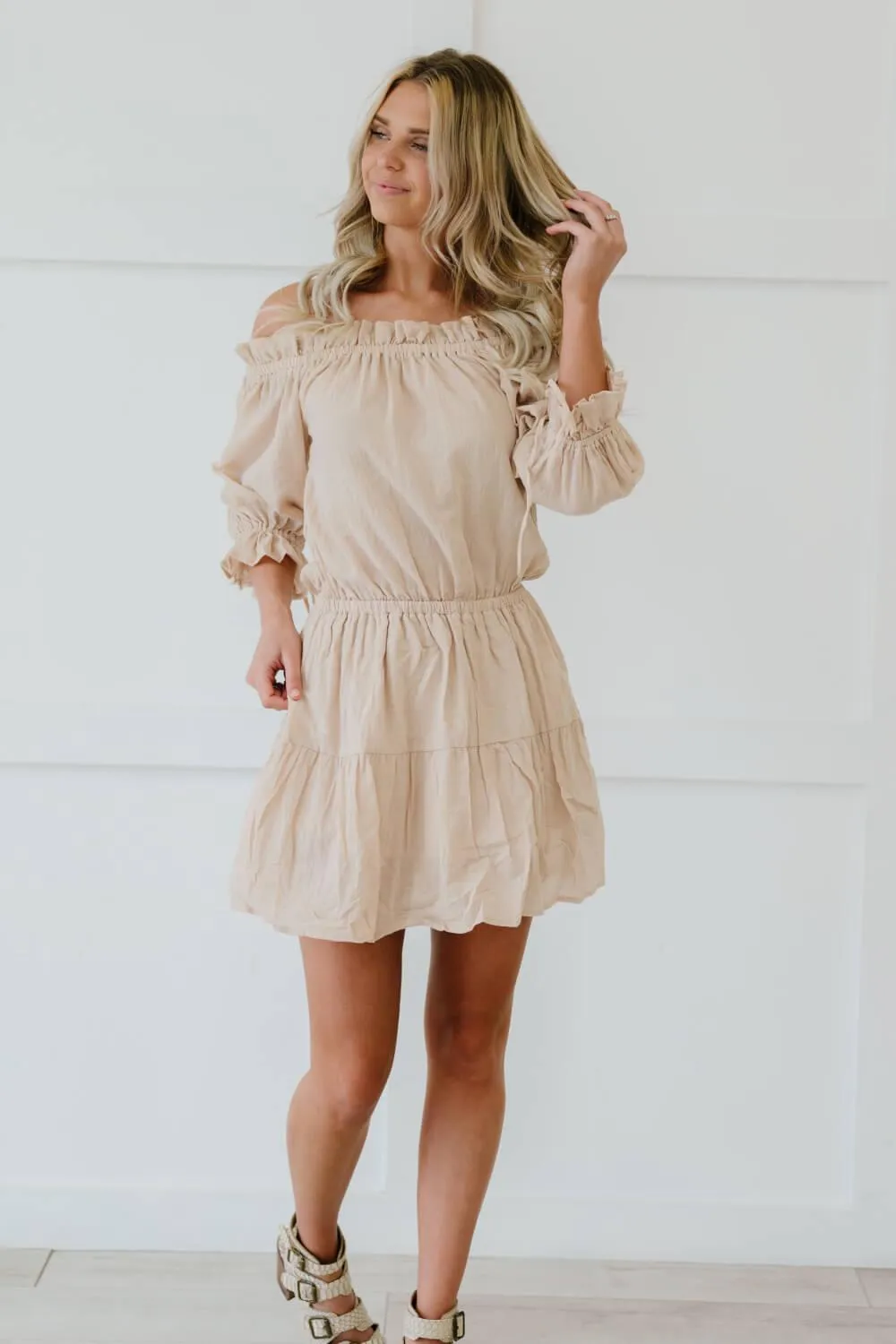 Casual Off-Shoulder Dress