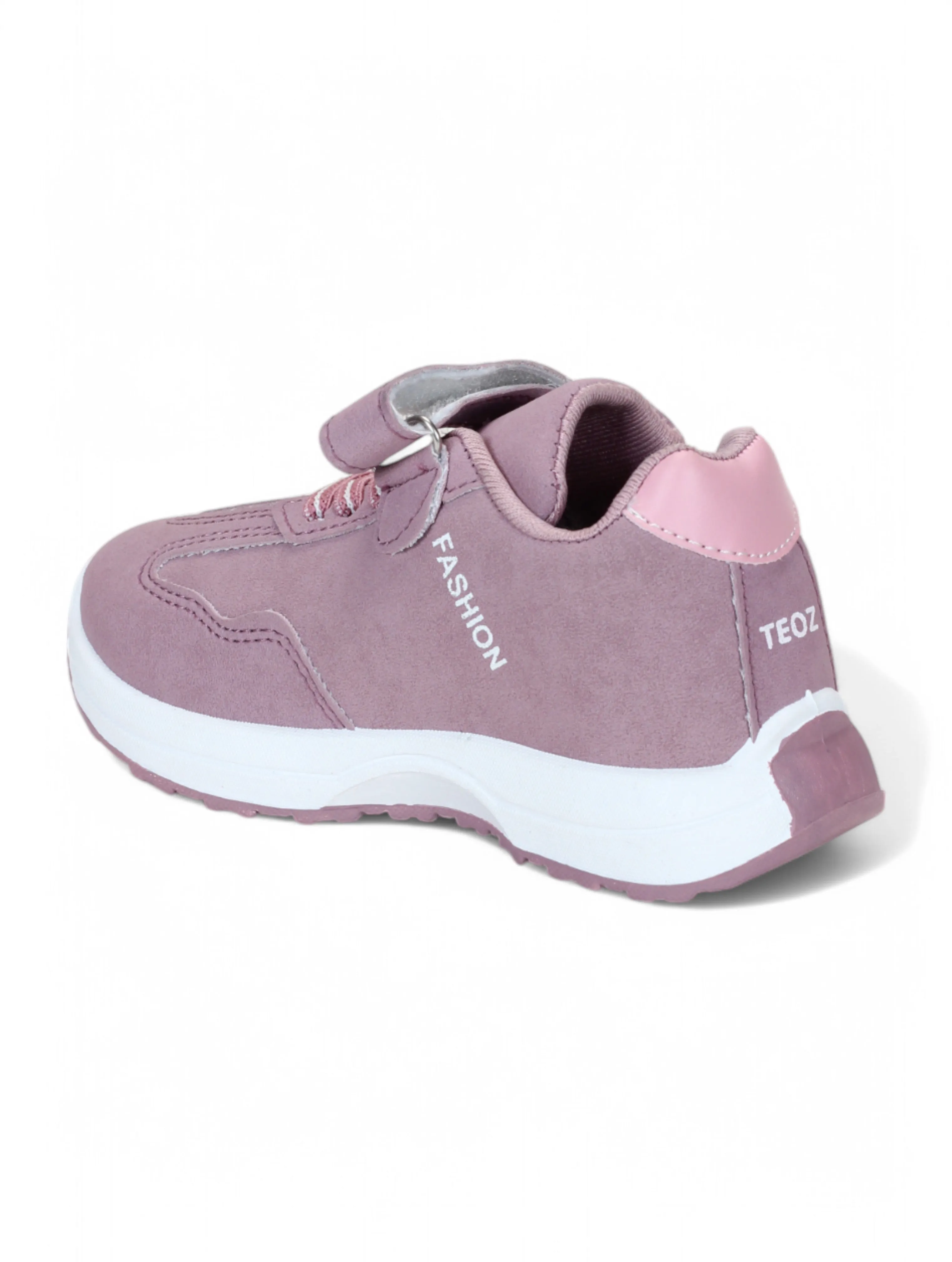 Casual Velcro Shoes - Mauve