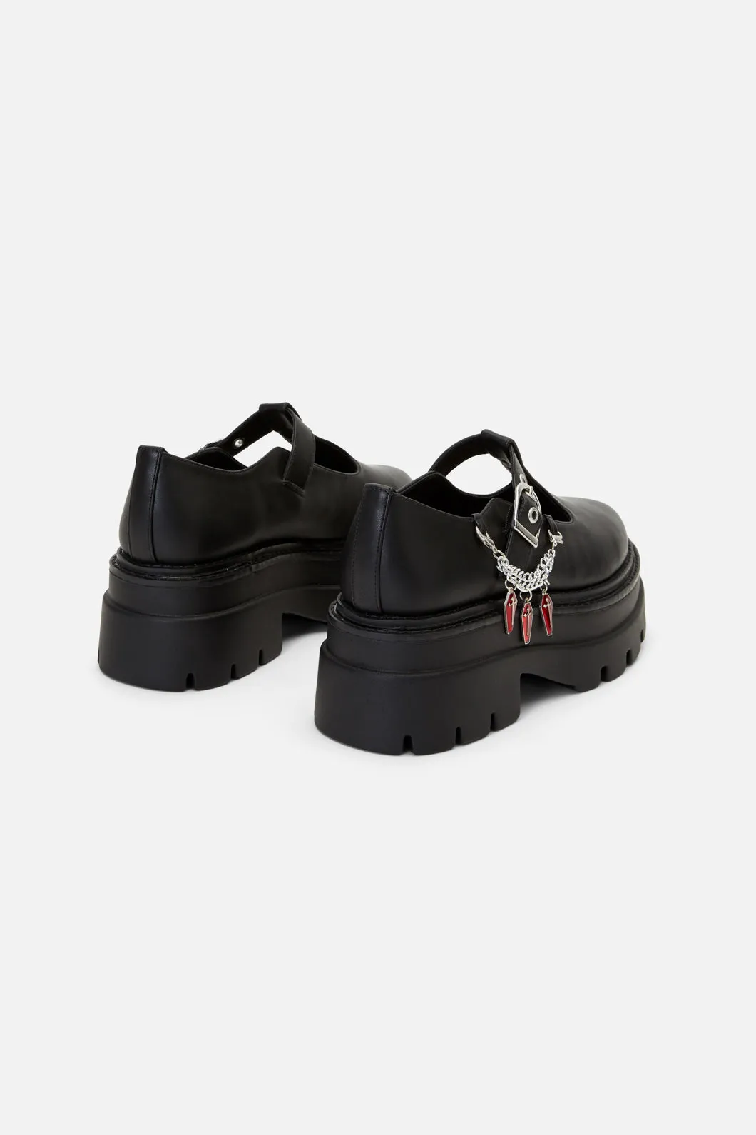 Coffin Chain T Bar Shoe