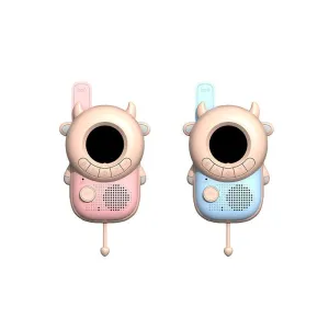 CRONY Cow Kids walkie-talkie Magic Little Bee Intercom Walkie Talkie Kids Toy 500M-1KM