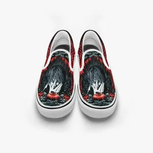 Death Note Light Yagami Slip Ons Anime Shoes