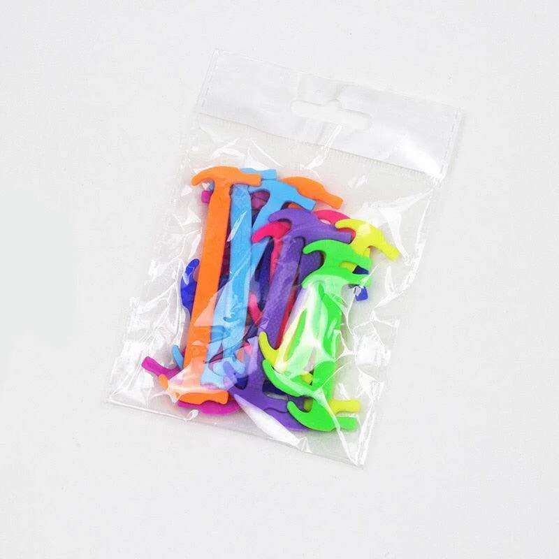 Elastic Shoe Laces | Stretchy Hammer Type
