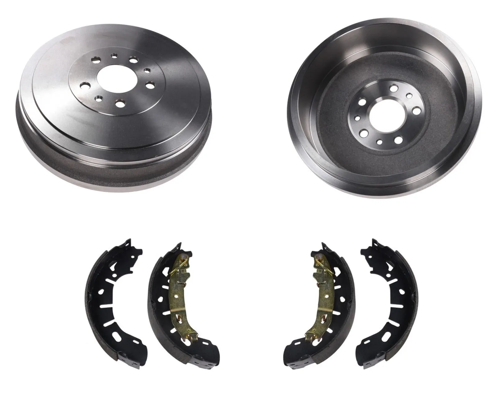 For 15-21 Ram ProMaster City Premium Rear Brake Drum and Brake Shoe Service Kit