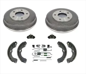 For 2001-2007 Ford Escape With Rear Drum Brakes Shoes Shoe Springs Wheel C 6pc