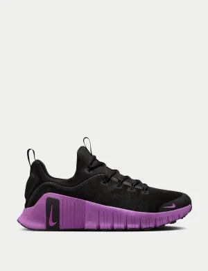 Free Metcon 6 Shoes - Black/Vivid Purple