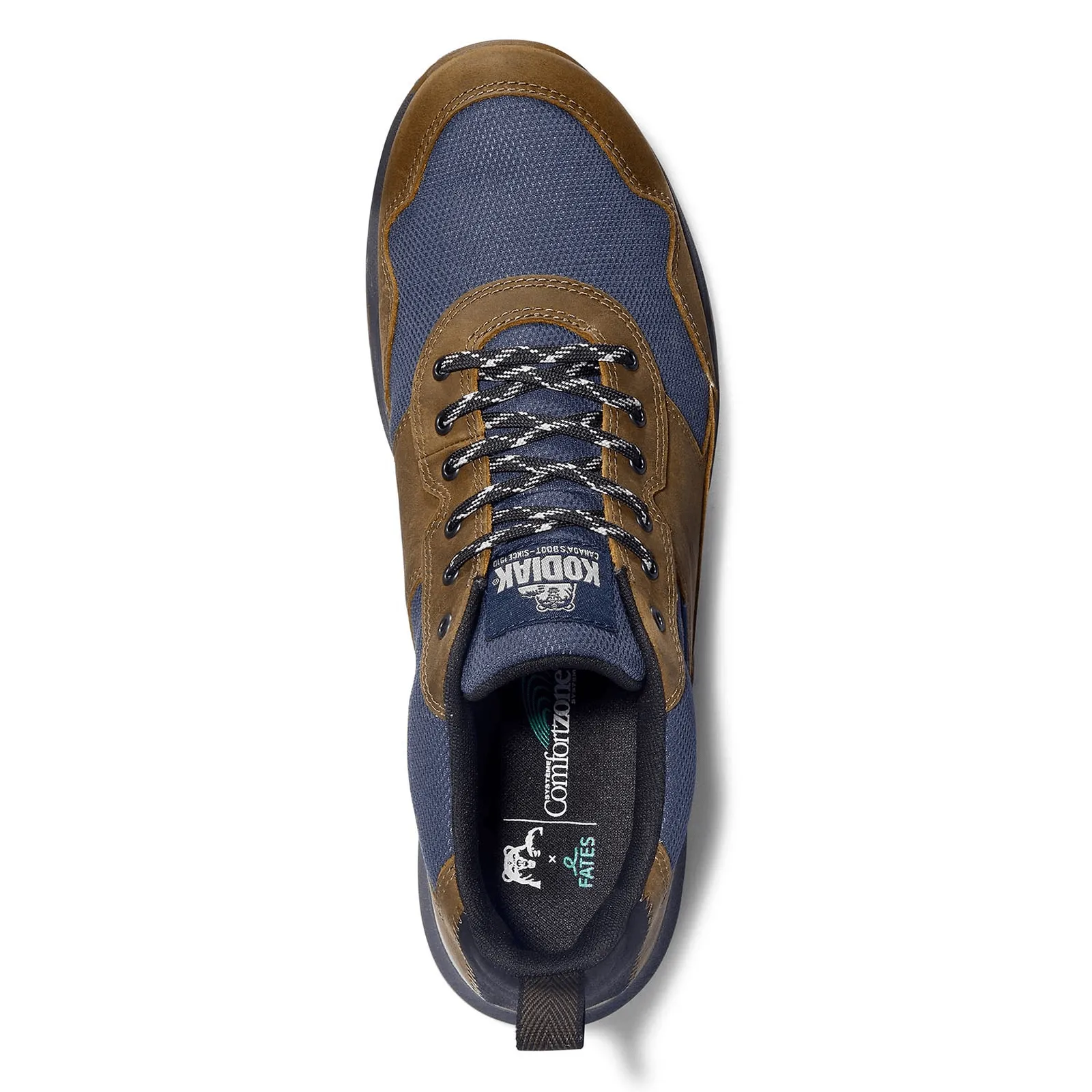 Kodiak Men's Skogan Low Waterproof Hiking Shoes- Gold/ Blue