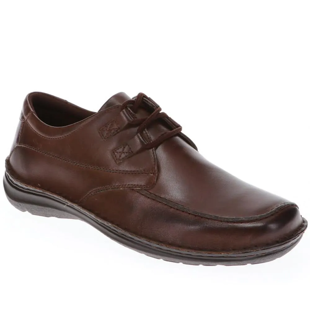 Leather Lace-Up Shoes - PARK40035 / 325 803