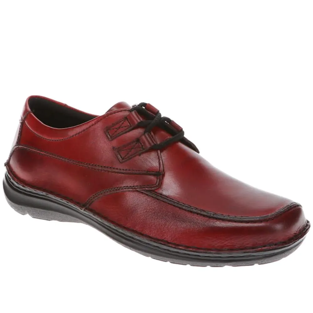 Leather Lace-Up Shoes - PARK40035 / 325 803
