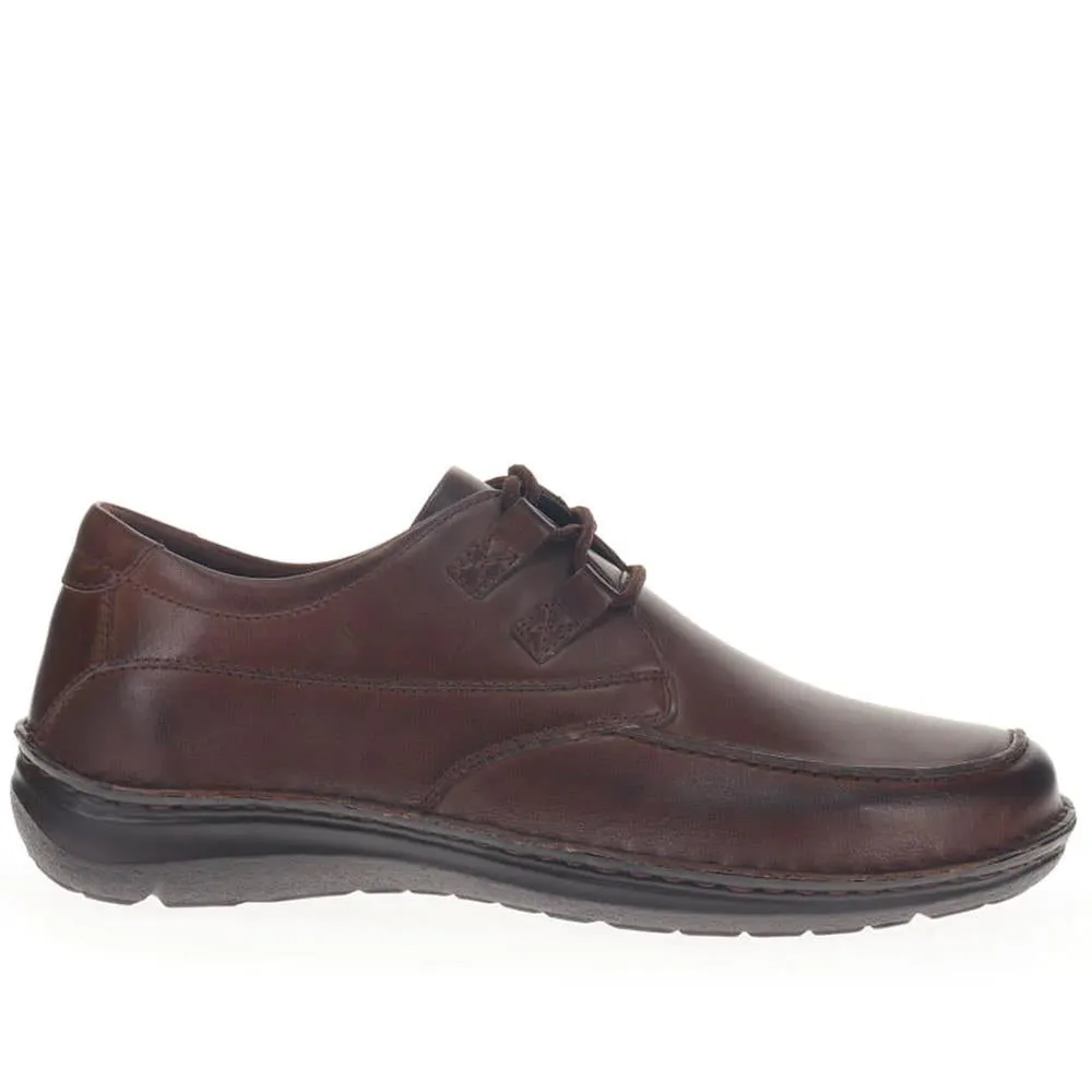 Leather Lace-Up Shoes - PARK40035 / 325 803