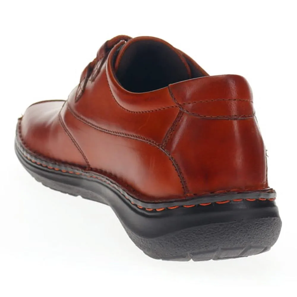 Leather Lace-Up Shoes - PARK40035 / 325 803