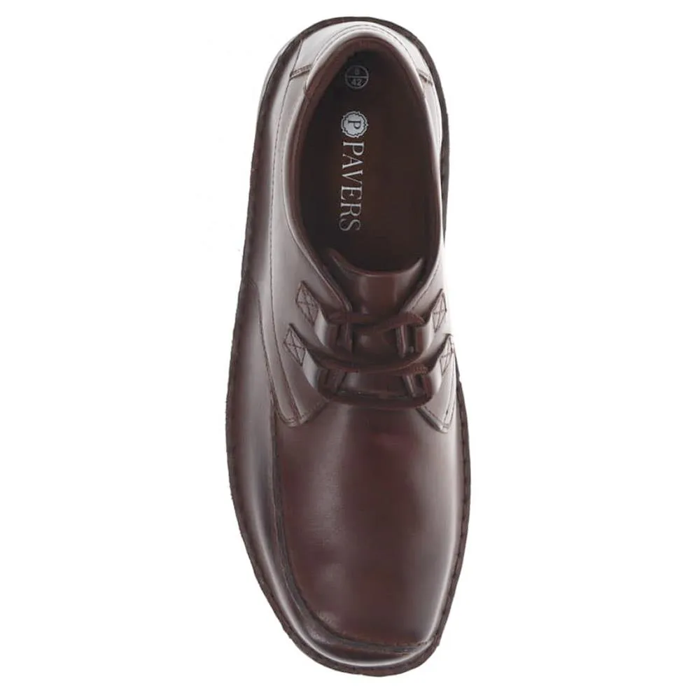 Leather Lace-Up Shoes - PARK40035 / 325 803