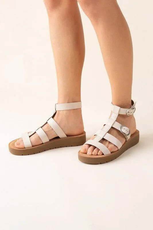 LEDELL-S Casual Gladiator Summer Ankle Straps Sandals