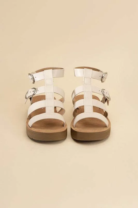 LEDELL-S Casual Gladiator Summer Ankle Straps Sandals
