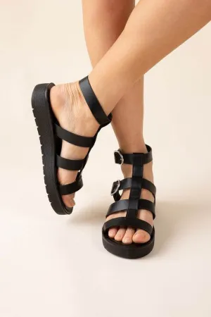 LEDELL-S Casual Gladiator Summer Ankle Straps Sandals