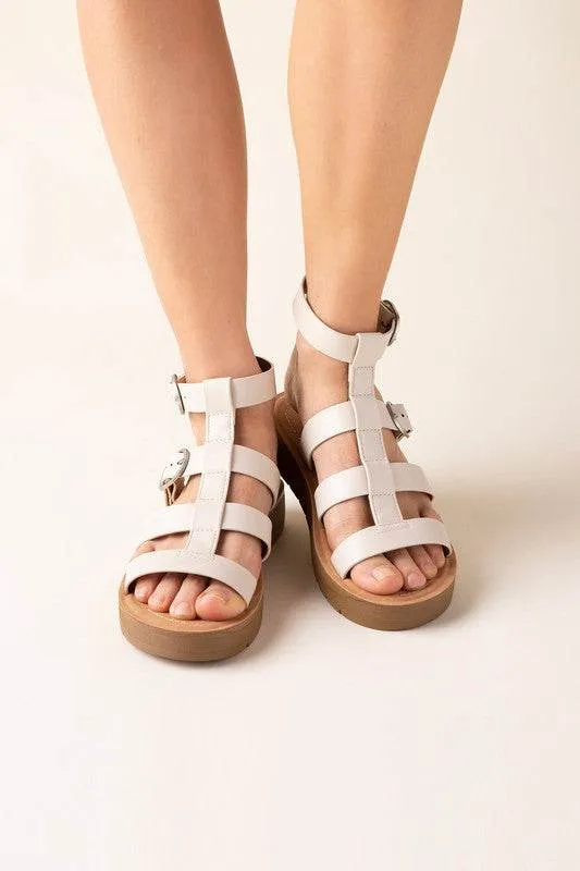 LEDELL-S Casual Gladiator Summer Ankle Straps Sandals