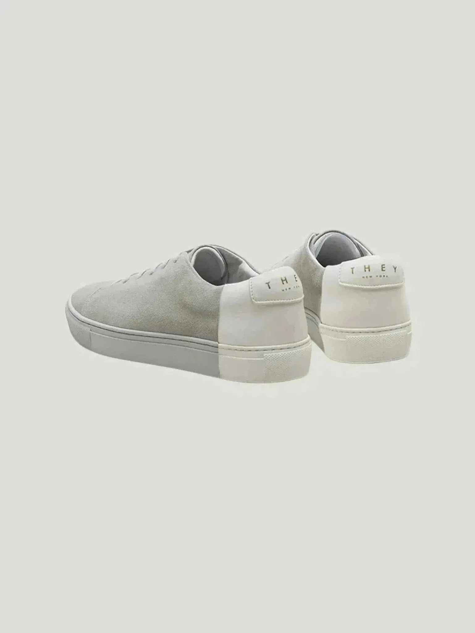 Men's Two-Tone Low Sneakers | Nappa Leather & Suede | Hand-Sewn Comfort with Arch Support | One Posh Closet