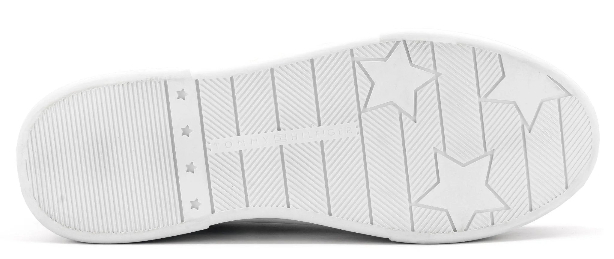 METALLIC MONOGRAM COURT TRAINERS