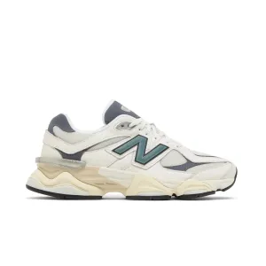 New Balance Unisex 9060 Casual Sneakers U9060ESD Sea Salt/New Spruce/Dark Arctic Grey