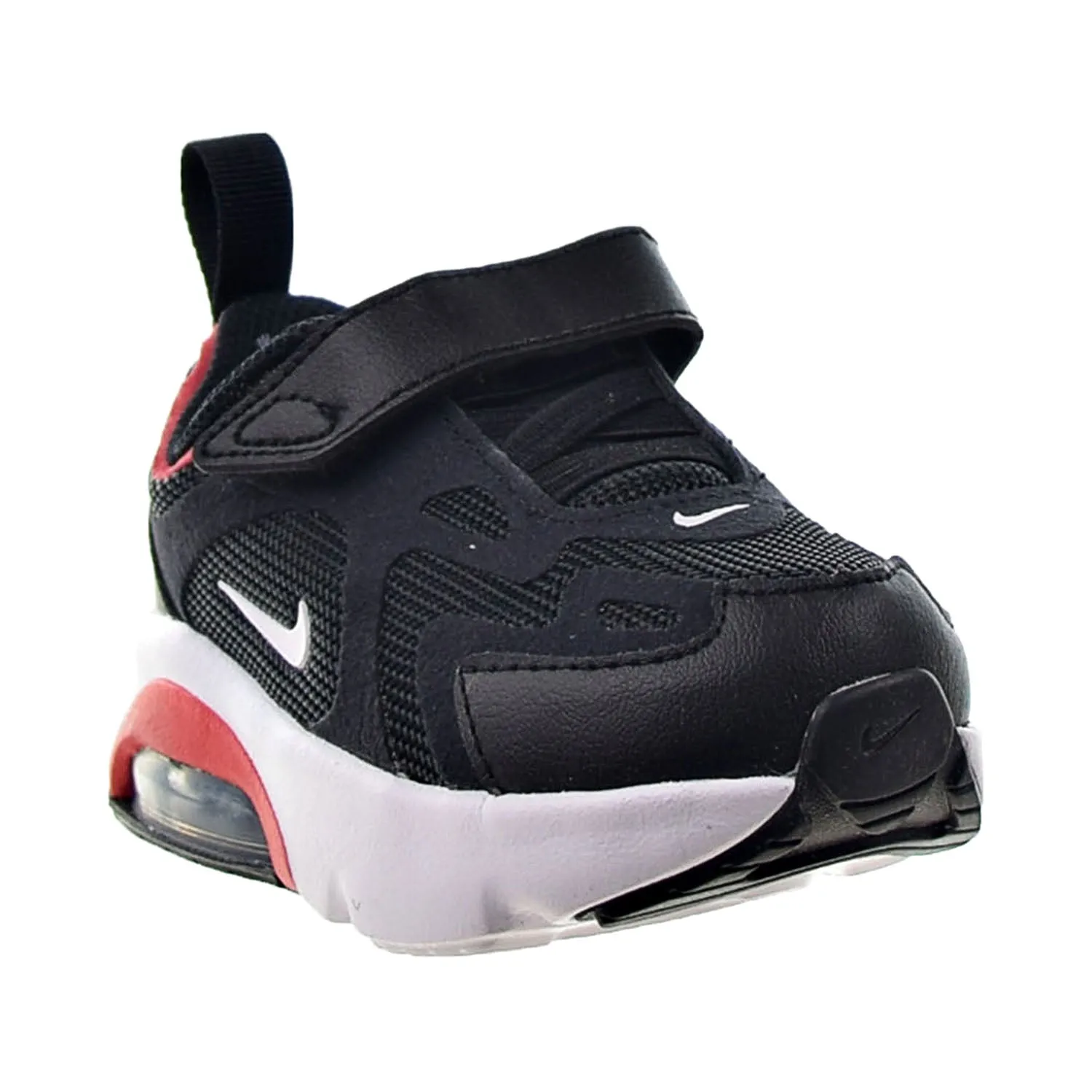 Nike Air Max 200 Toddlers' Shoes Black-White-University Red