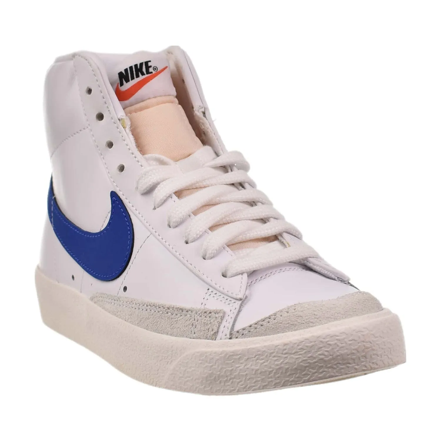 Nike Blazer Mid '77 Women's Shoes White-Royal-Sail