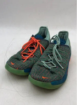 Nike Boys LeBron 18 CW2760-300 Green Athletic Shoes - Size 6.5